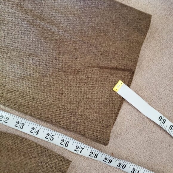 Lauren Ralph Lauren Herringbone Wool Preppy Old Money Wide Leg Flare Trousers 10 - Picture 6 of 8